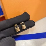 1 par de pendientes de acero de retales con forma de corazón y letras de estilo Simple