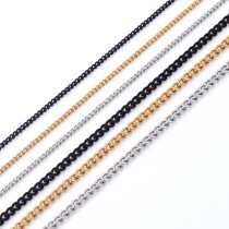 Nuevo Colgante de collar de acero inoxidable con cadena, venta al por mayor, multicolor opcional