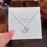Collar con colgante de diamantes de imitación con incrustaciones de acero titanio y corona en forma de corazón y estrella a la moda