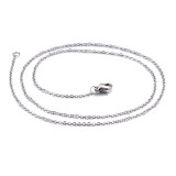 Kalen nuevo collar de acero de titanio colgante collar cadena de soldadura cadena de clavícula fábrica en stock al por mayor
