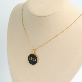Estilo INS Sin incrustaciones Chapado en oro Chapado en oro de 18 quilates