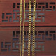 Collar De Chapado De Acero Inoxidable Geométrico De Moda, 1 Pieza