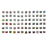 random mix and match modular bracelets Italian bracelets stainless steel removable bracelets D-type single Italy charm