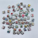 random mix and match modular bracelets Italian bracelets stainless steel removable bracelets D-type single Italy charm