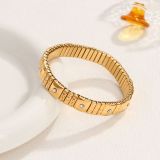 Pulseras de Elástica de Acero Inoxidable Nuevo Moda