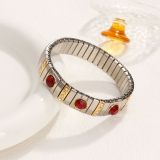 Pulseras de Elástica de Acero Inoxidable Nuevo Moda