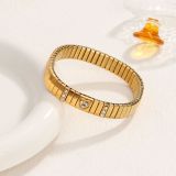 Pulseras de Elástica de Acero Inoxidable Nuevo Moda