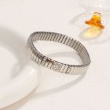 Pulseras de Elástica de Acero Inoxidable Nuevo Moda