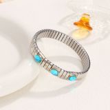 Pulseras de Elástica de Acero Inoxidable Nuevo Moda