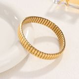 Pulseras de Elástica de Acero Inoxidable Nuevo Moda