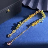 Elegant Women's Necklace Set Fine Jewelry Delicate Bracelet Exquisite Earrings Luxury Ring Quality Safety Clasp Everyday Wear