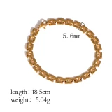 Brass Plating Geometric Bracelets