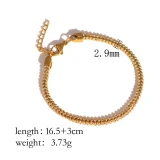 Brass Plating Geometric Bracelets