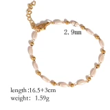 Brass Plating Geometric Bracelets
