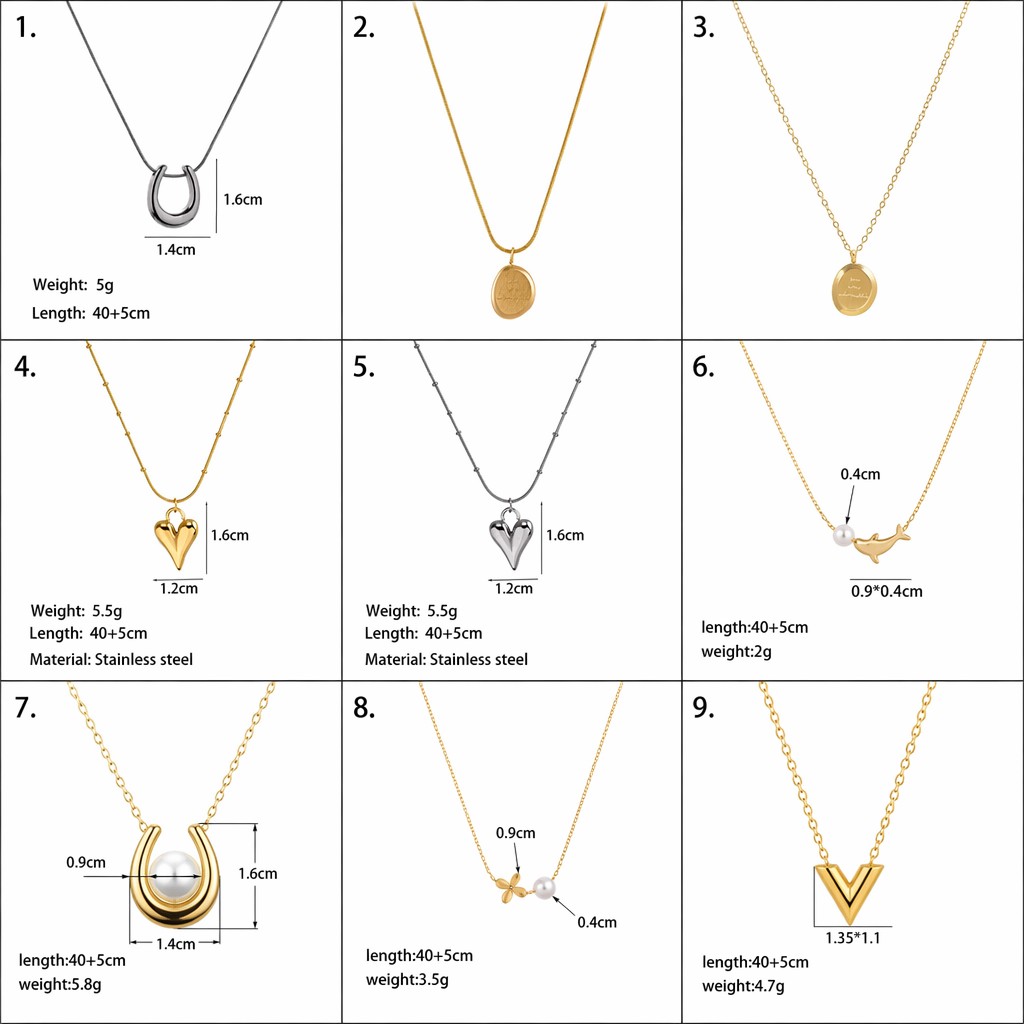Collar de acero de titanio dorado para mujer, no se decolora, cadena de clavícula de nicho de lujo, joyería de alta gama, versátil, a la moda.