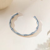 Conjunto de joyas, pulsera nueva de acero de titanio que no se decolora para mujer, versátil, estilo Instagram, joyería femenina a la moda, sensación de alta gama.