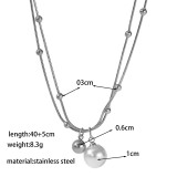 Joyería de acero de titanio para mujer, diseño de moda.