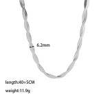 Joyería de acero de titanio para mujer, diseño de moda.