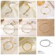 Joyería de acero de titanio para mujer, diseño de moda.
