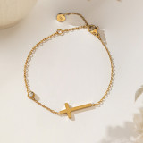 Joyería de acero de titanio para mujer, diseño de moda.