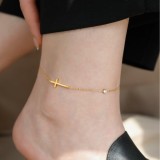 Joyería de acero de titanio para mujer, diseño de moda.