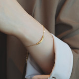 Joyería de acero de titanio para mujer, diseño de moda.