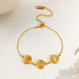 Joyería de acero de titanio para mujer, diseño de moda.
