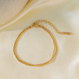 Joyería de acero de titanio para mujer, diseño de moda.