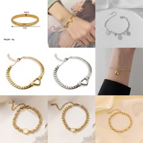 Joyería de acero de titanio para mujer, diseño de moda.
