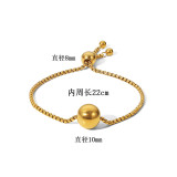 Joyería de acero de titanio para mujer, diseño de moda.