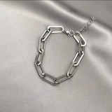 Joyería de acero de titanio para mujer, diseño de moda.