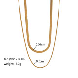 Joyería de acero de titanio para mujer, diseño de moda.