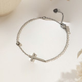 Joyería de acero de titanio para mujer, diseño de moda.