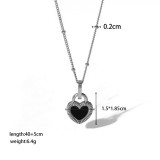 Joyería de acero de titanio para mujer, diseño de moda.