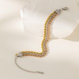 Joyería de acero de titanio para mujer, diseño de moda.