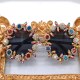 2019 Round Baroque Sunglasses Women Crystals Sexy Girls Sun Glasses Rhinestone Ladies Shades for Party Oculos De Sol Feminino