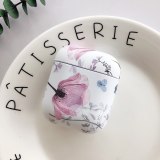 Art Flower Earphone Case For Apple Airpods 2 1 Air Pods Cases Cute Luminous Vintage Floral Cover For AirPod Protector Shell Gift
