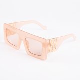 Classic Oversized Square Sunglasses for Men Women High Quality Vintage Fashion Glasses Male Eyewear Yellow Floral Ladies Shades