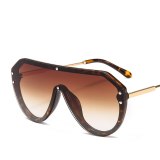 2020 Fashion F Watermark Sunglasses Women Men One-piece Female Personality Colorful Wild Sun Glasses