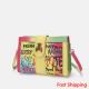 2020 Rainbow Colors Bags NEW Bee Design Handbags Elegant Graffiti Ladies Fashion Messenger Bags Female Cross Body Bags Chain Bag