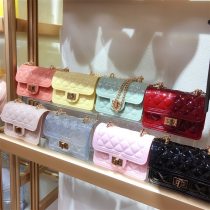 Jelly Handbags Women's Shoulder Bag PVC Mini Crossbody Bags for Women 2020 Small Cluth Purse Clear Transparent Messenger Bag