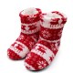 Winter Furry Cotton Boots Fur Slippers Women Warm House Slides Plush Flip Flops Christmas Cotton Indoor Home Shoes Floor Shoes