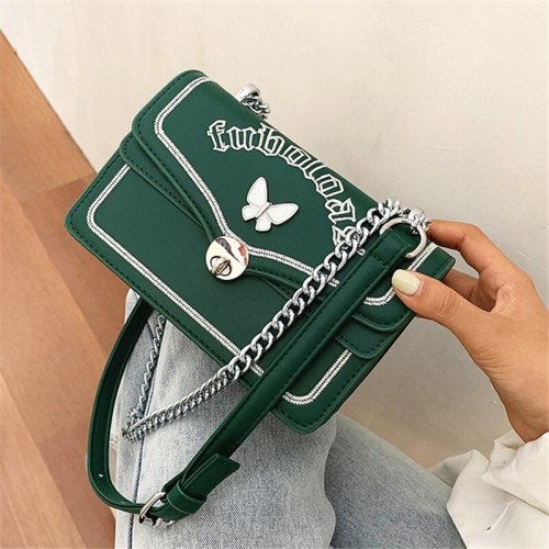 Vintage Leather Shoulder Bags Luxury Handbags Women Bags Designer Fashion Chain Crossbody Bags for Women 2020 Ladies Hand Bags