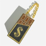 Luxury Roll Dollars Rhinestone Money Bag Clutch Evening Bag  Purse Crystals Bling Money Bag Shoulder Purse