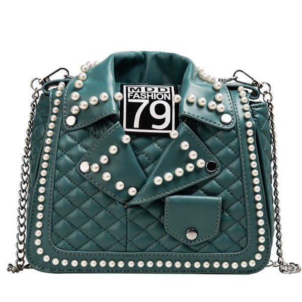Fashionable Cloth Shape Purses Retro Pearl Studded Shoulder Bags Designer Chain Summer Bag 2020 Replica Bags