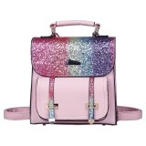 Fashion Mini PU Leather Backpack Women Designer Bag Travel Luxury Sequins Small Back Pack Purses Girls Cute Mochilas Para Mujer