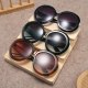 Vintage Sunglasses Women Oversized Round Black Green Sun Glasses Luxury Brand 90s Big Eyeglasses Female Lady Fashion Shades Men