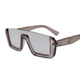 Emosnia Unisex Square Sunglasses Big Frame Retro Women Men Brand Designer 2019 New Fashion Sun Glasses Steampunk Gradient UV400