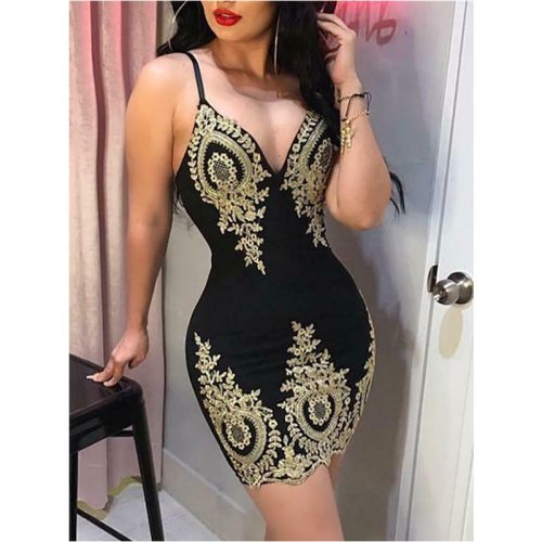 New 2021 Dress Fashion Women Summer Dress Women Bandage Bodycon Party  Casual Dress Club Short Mini Dress Clothes For Women S-XL
