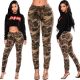 Camo Leggings Camouflage Pants Gym Army Green Leggings Butt Lifting High Waist Leggings Women Sexy Hip Peach Push Up Pants 2020